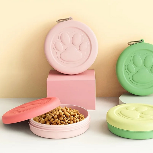 Pet Travel Bowl Snack Outdoor