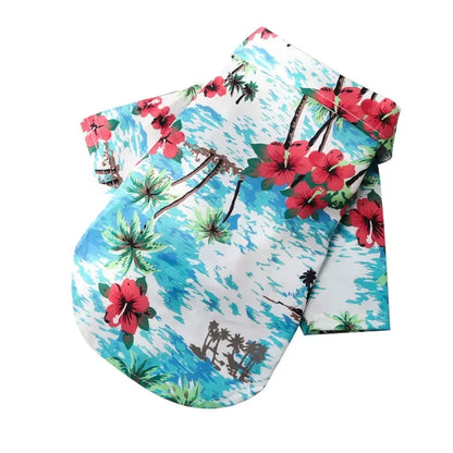 Hawaiian Tropical Dog Shirt