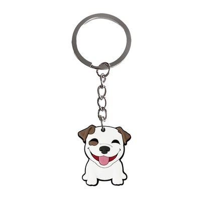 Porte-clés chien de dessin animé