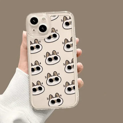 Cartoon Siamese iPhone Case