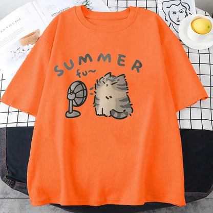 Summer Cat Mood Shirt