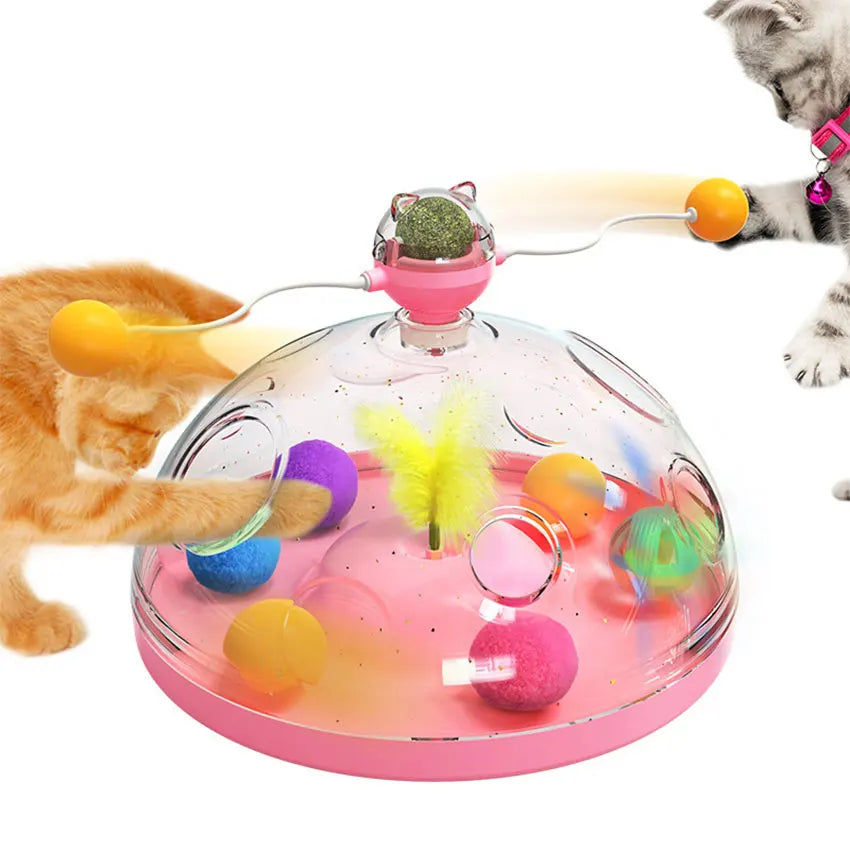 Interactive Cat Dome Toy
