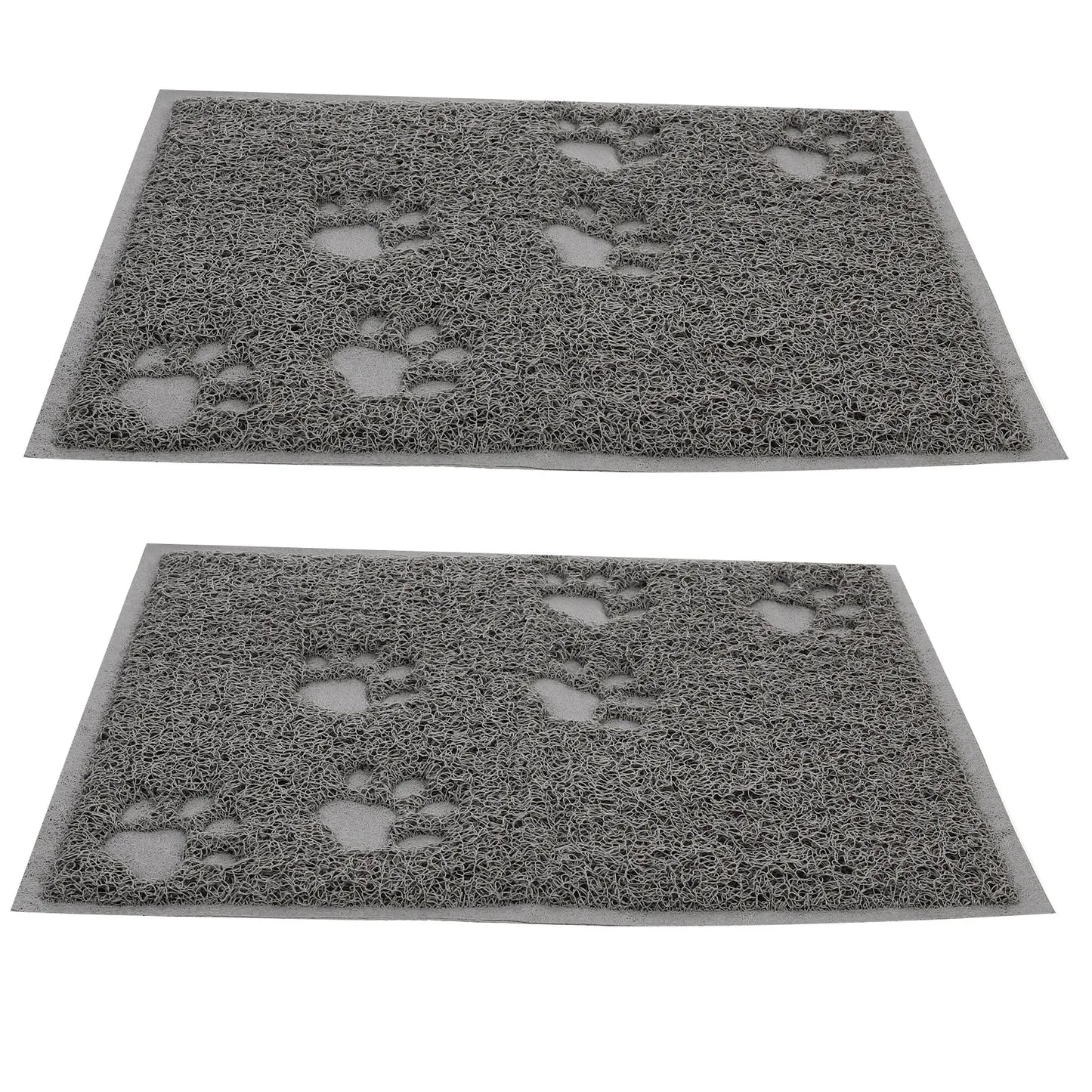 Tapis de bac à litière d'intérieur pour chat