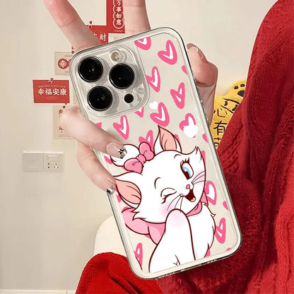 2. Simpatica custodia per iPhone Marie Cat