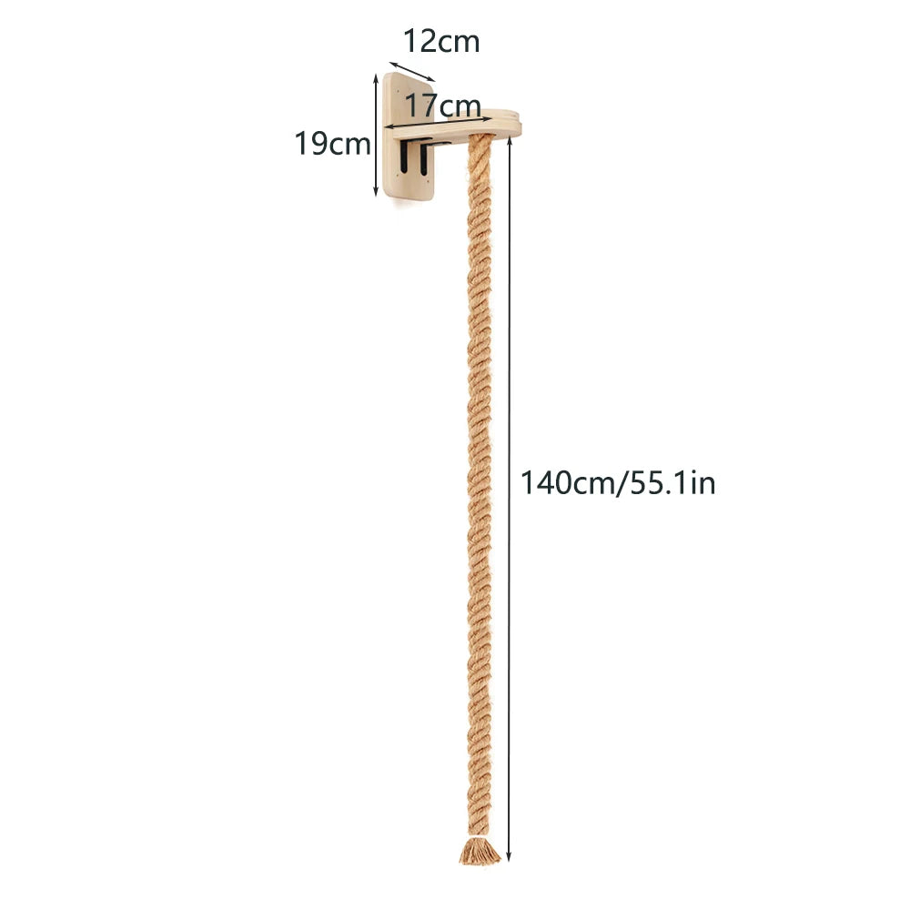Cat Wall Climbing Shelves Sisal