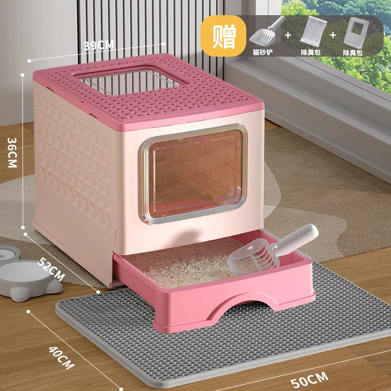 Smart Self Cleaning Cat Litter Box
