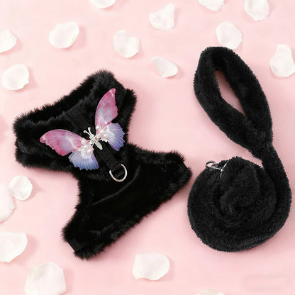 Butterfly Cat Harness Set