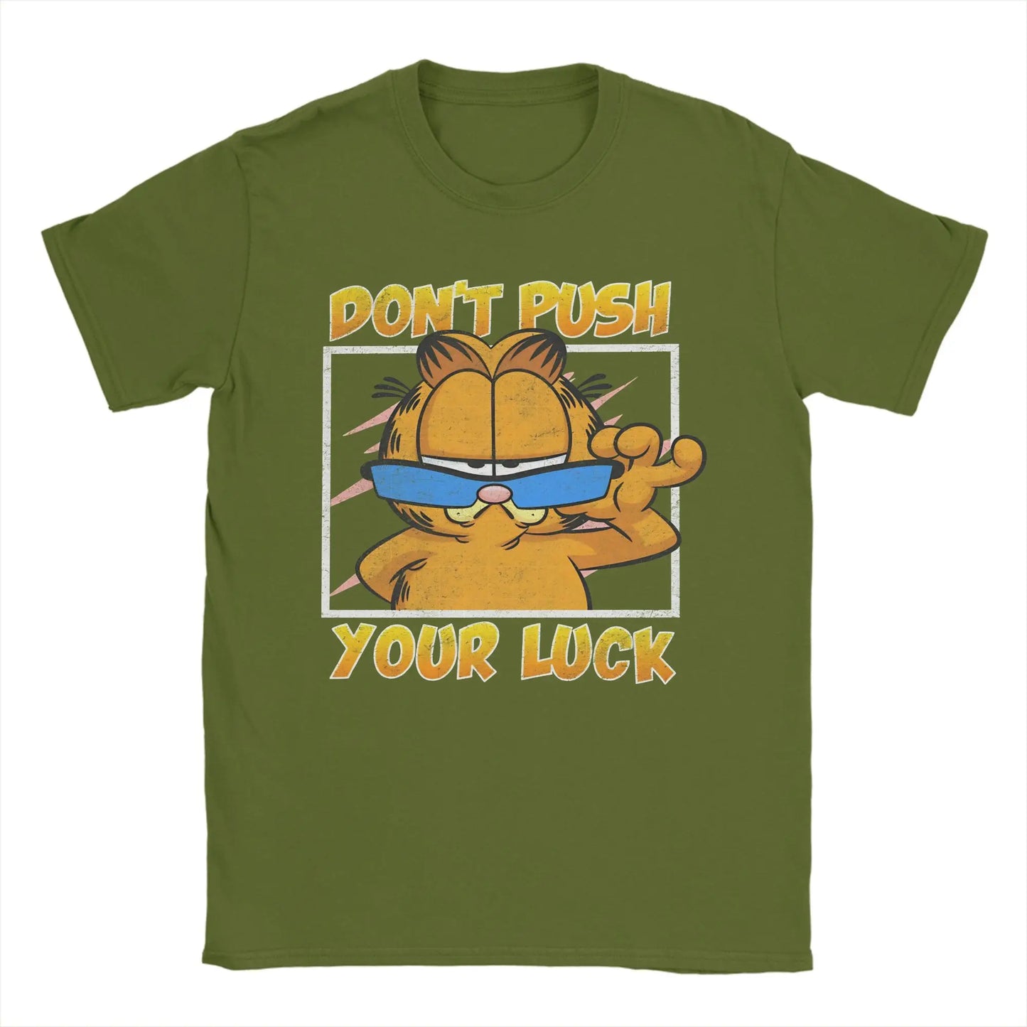 Não abuse da sorte Garfield Camiseta