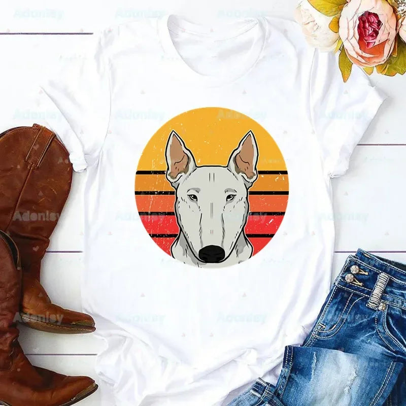 Bull Terrier Artistic Collection T-Shirt