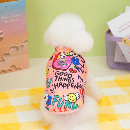 Fleece-Lined Quilted Pet Coat