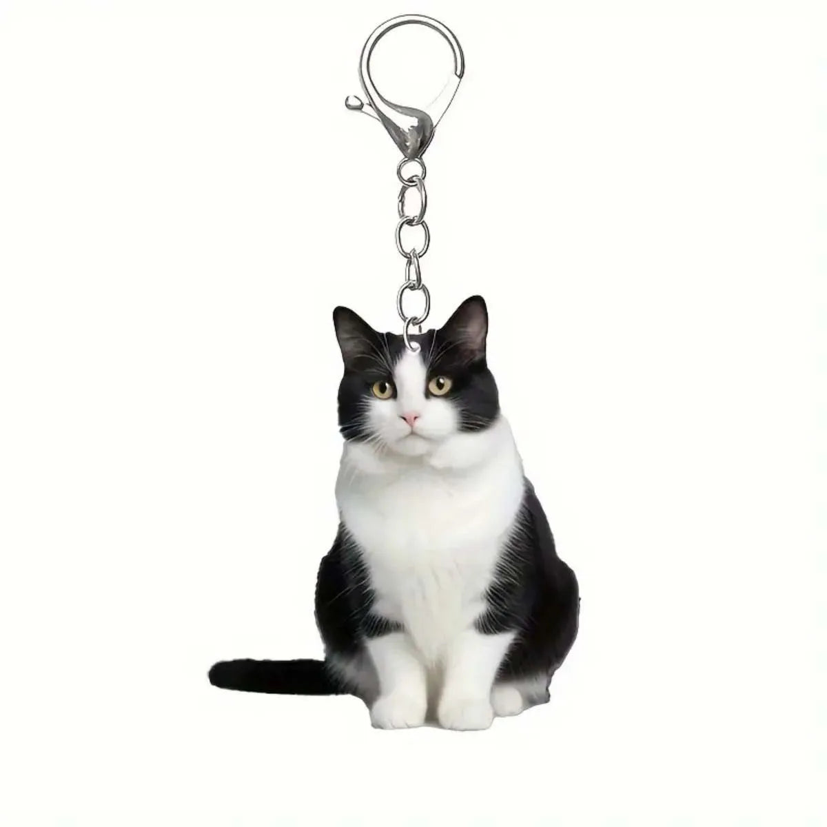 Porte-clés 3D joli chat
