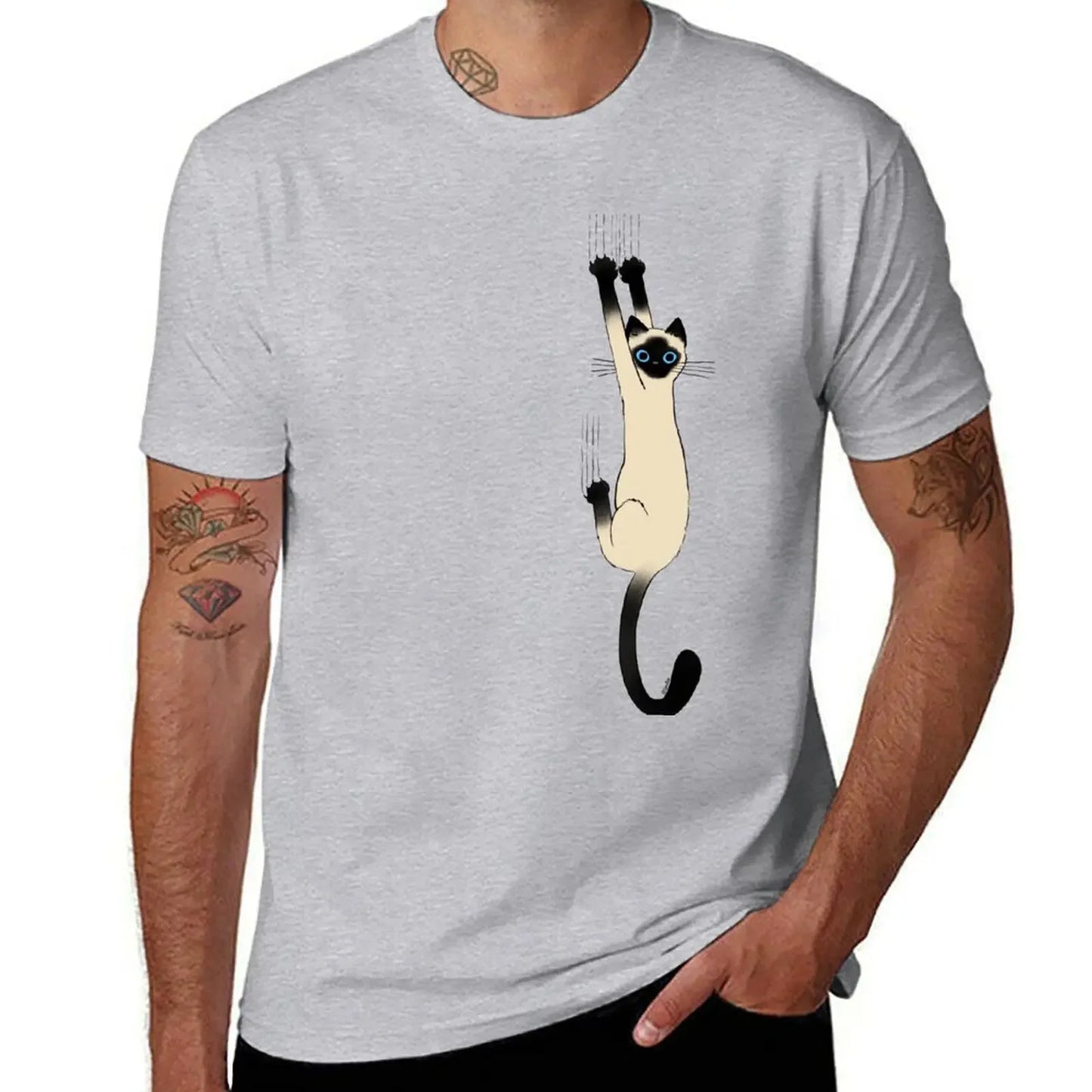 Siamese Cat Theme T-Shirt