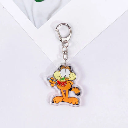 Porte-clés à breloques Garfield