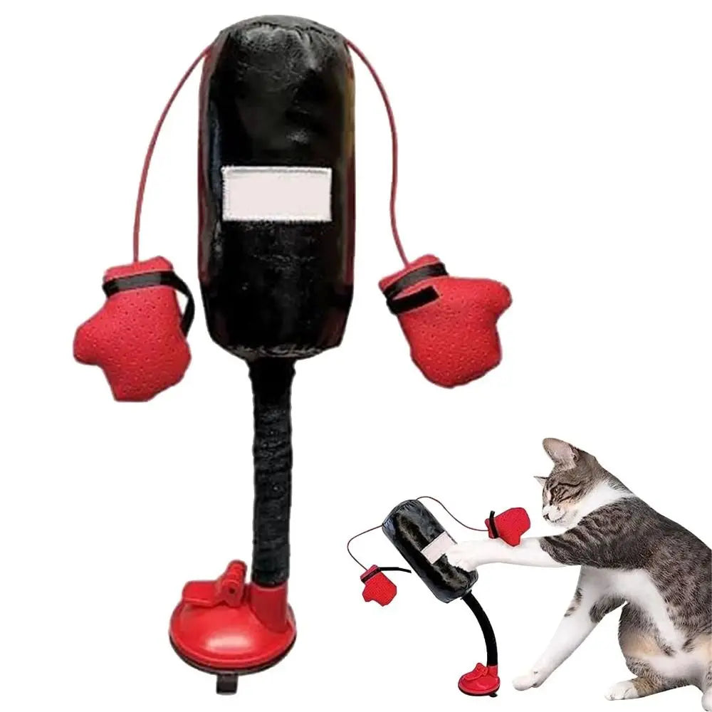 Interactive Cat Punching Bag Toy