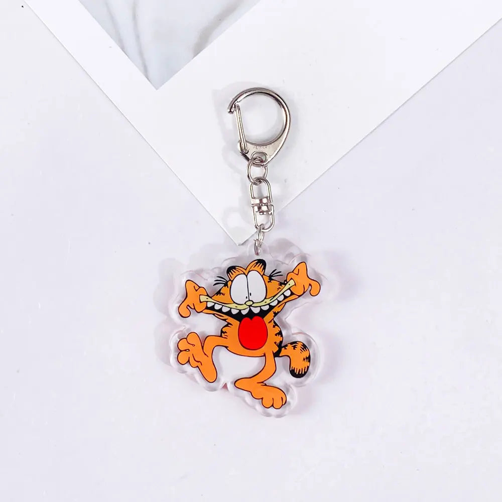Porte-clés à breloques Garfield