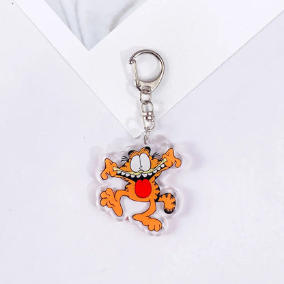 Porte-clés à breloques Garfield