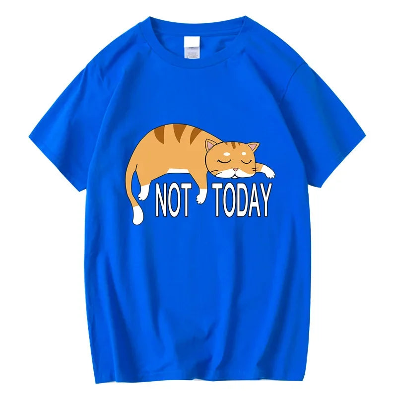 Nicht heute“ Lustiges Katzenshirt