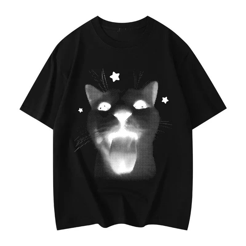 Funny Cat Graphic T-Shirts