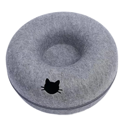 Tunnel Donut Cat Bed