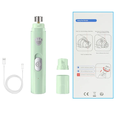Quiet Electric Pet Nail Grinder