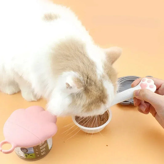 Long Handled Pet Food Spoon
