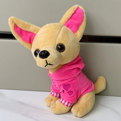 Brinquedos de boneca de pelúcia chihuahua