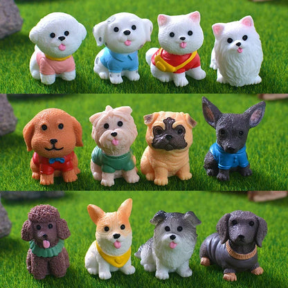 Miniatur-Hundefiguren
