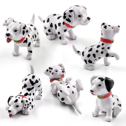 Adorable Miniature Dalmatian Figurines