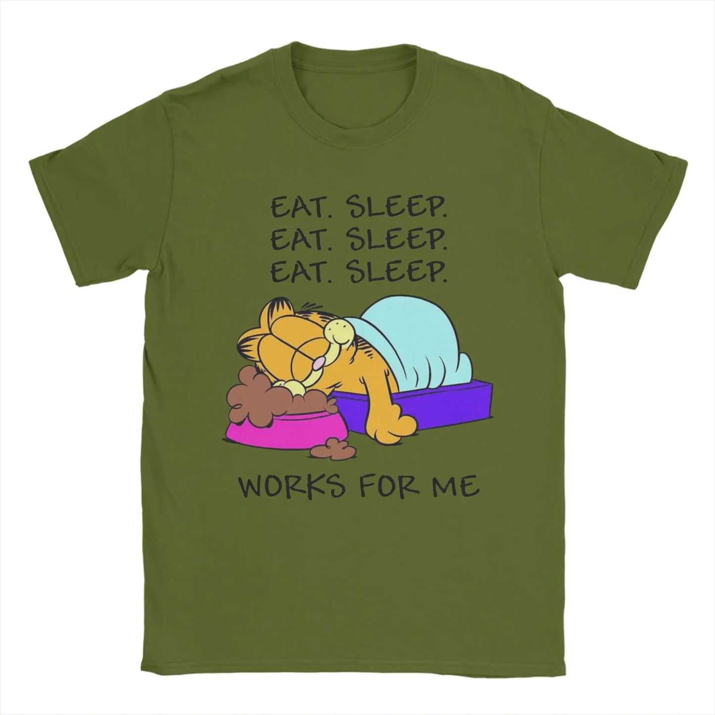 Eat Sleep Garfield Shirt