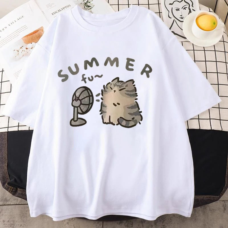 Summer Cat Mood Shirt