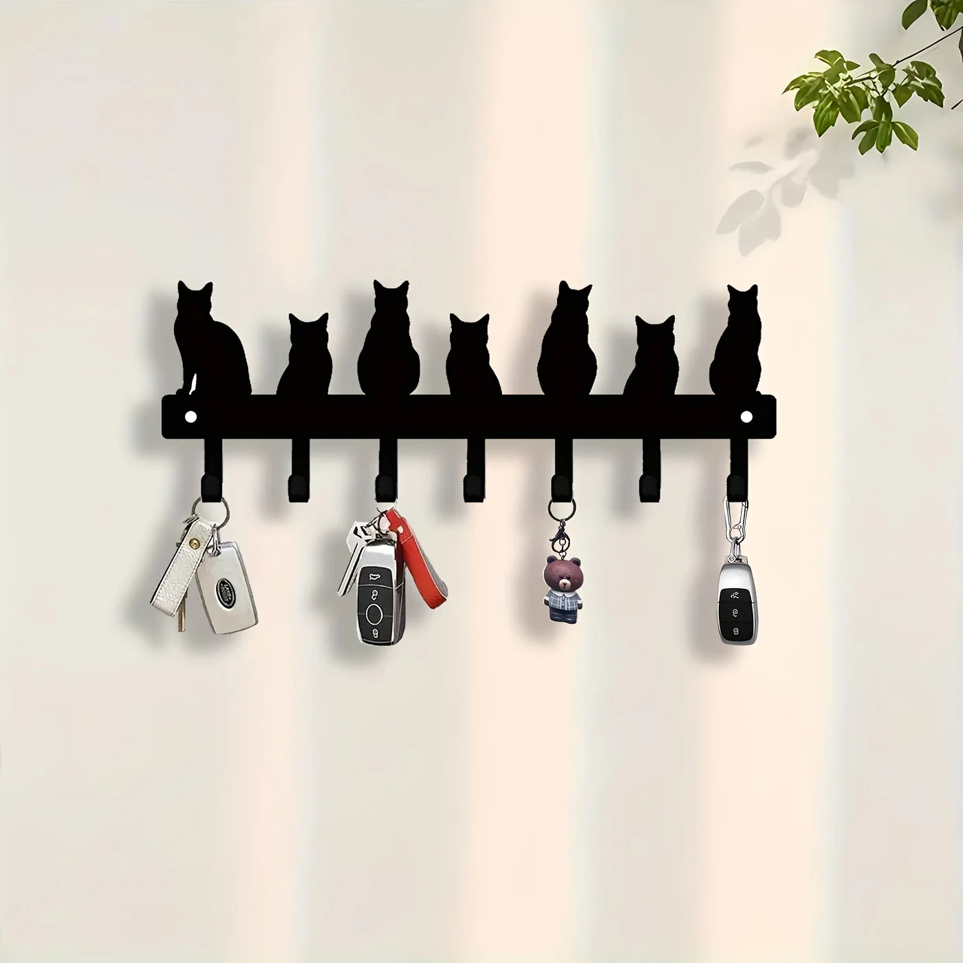 Cat Wall Mount Key Holder
