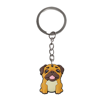 Porte-clés chien de dessin animé
