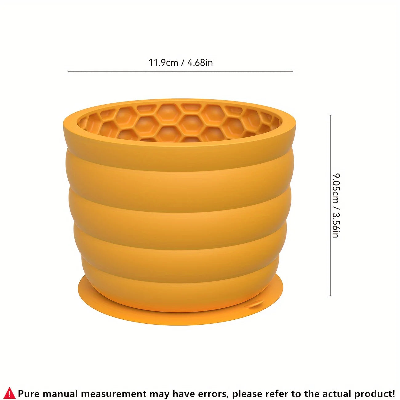 Honeycomb Slow Feeder Dog Bowl