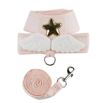 Angel Wings Cat Harness Set