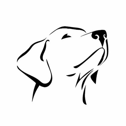 Labrador Retriever Vinyl Decals