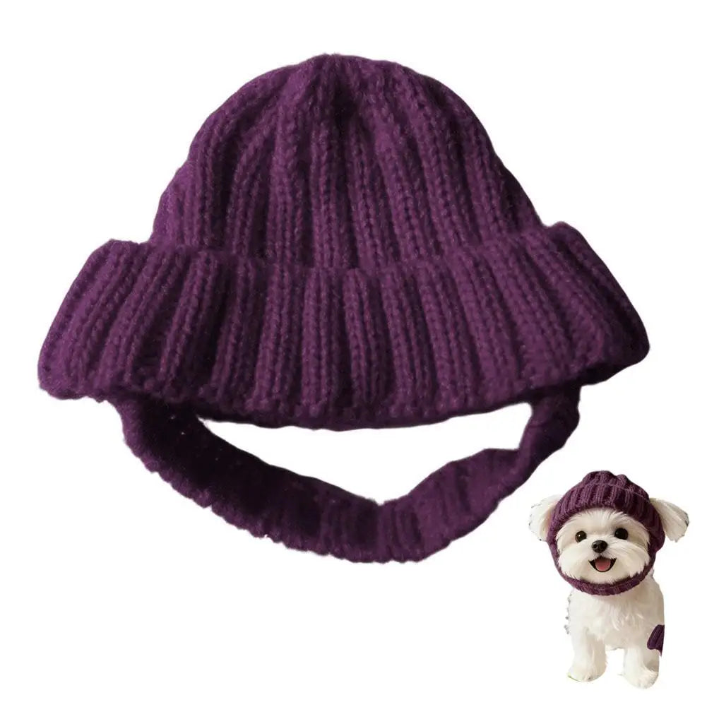 Cute Knitted Pet Winter Hat