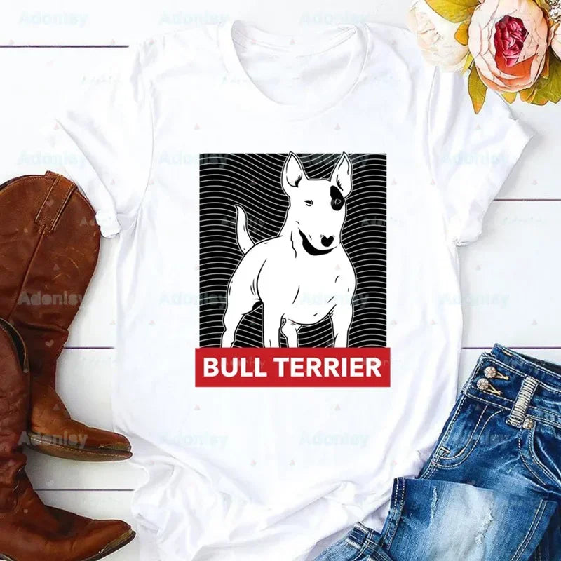 Bull Terrier Artistic Collection T-Shirt