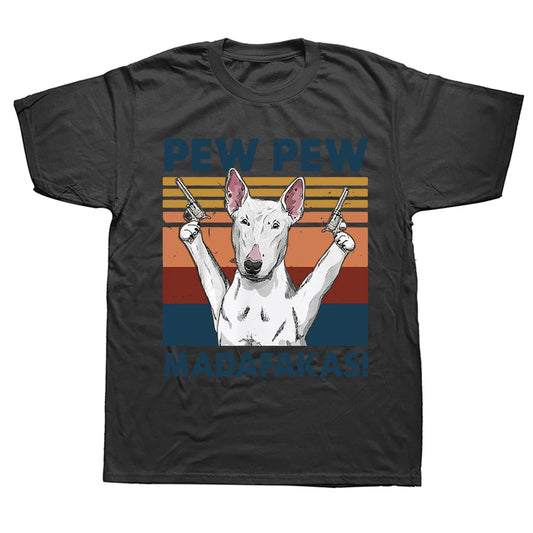Bull Terrier “Pew Pew” T-Shirt