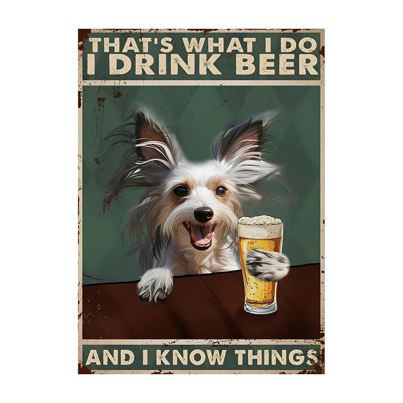 C'est ce que je fais, je bois de la bière Poster