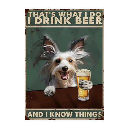 C'est ce que je fais, je bois de la bière Poster