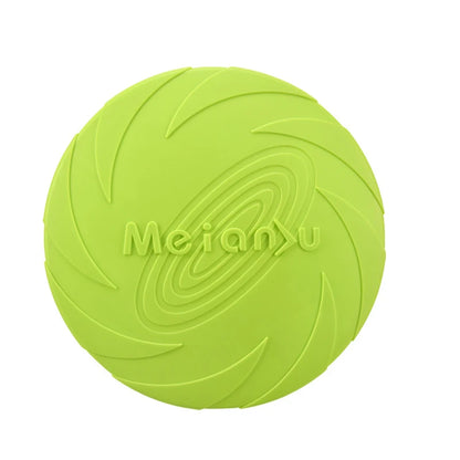 Soft Rubber Flying Disc Dog Toy