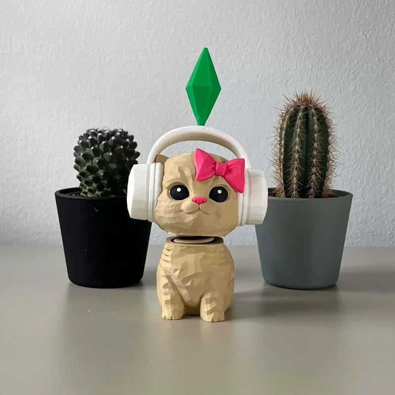 Cat Dashboard Creative Decor