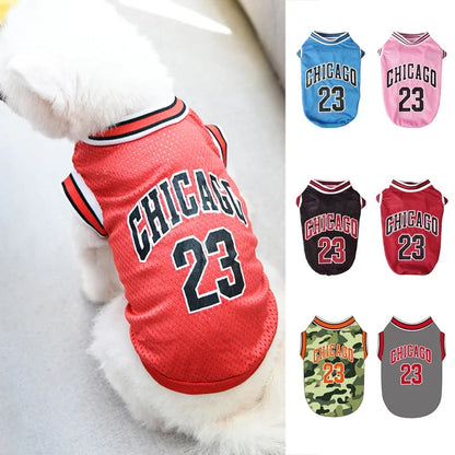Chicago 23 Basketball Dog Jersey