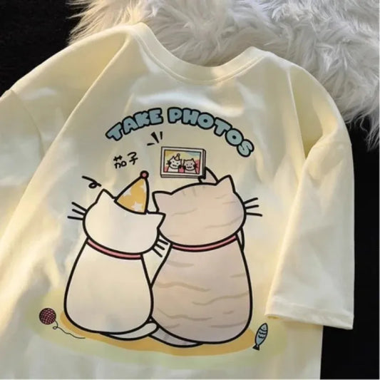Take Photos Cat Shirt