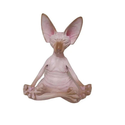 Sphynx Cat Art Sculptures Decor