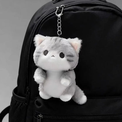 Pendentif mignon en peluche chat