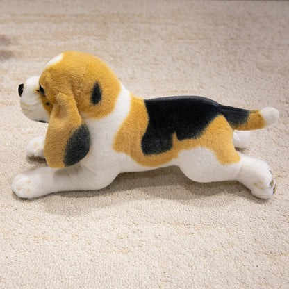 Realistic Beagle Plush Toy