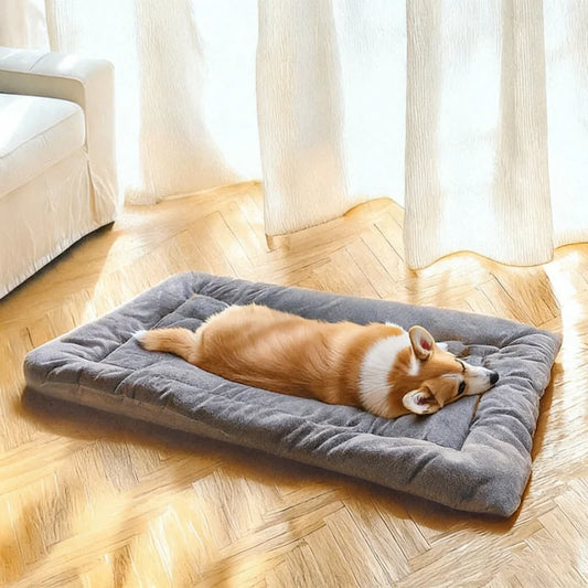 Cama de pelúcia para animais de estimação