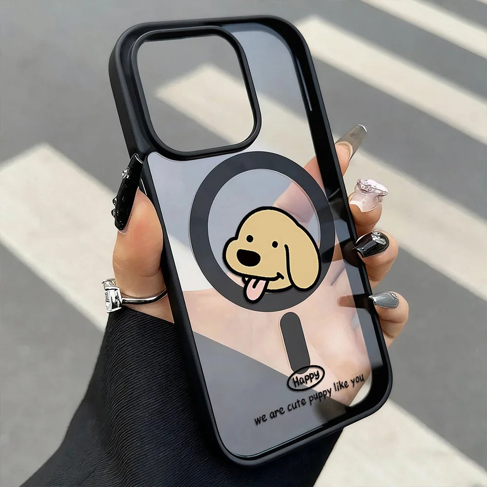Cute Cat MagSafe iPhone Case