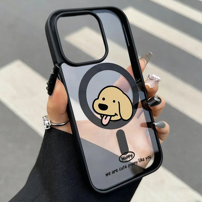 Cute Cat MagSafe iPhone Case
